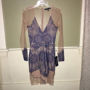 NWT For Love And Lemons Antigua Mini Dress Medium